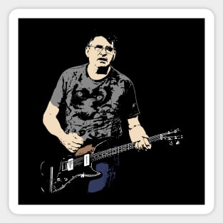 steve albini illustration Sticker